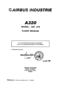 Airbus A320 Family AZU Fleet Airplane Flight Manual - April 2019 Edition