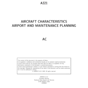 Airbus A321 Aircraft Characteristics Airport and Maintenance Planning Manual - A321-100 A321-200 A321neo AC PDF