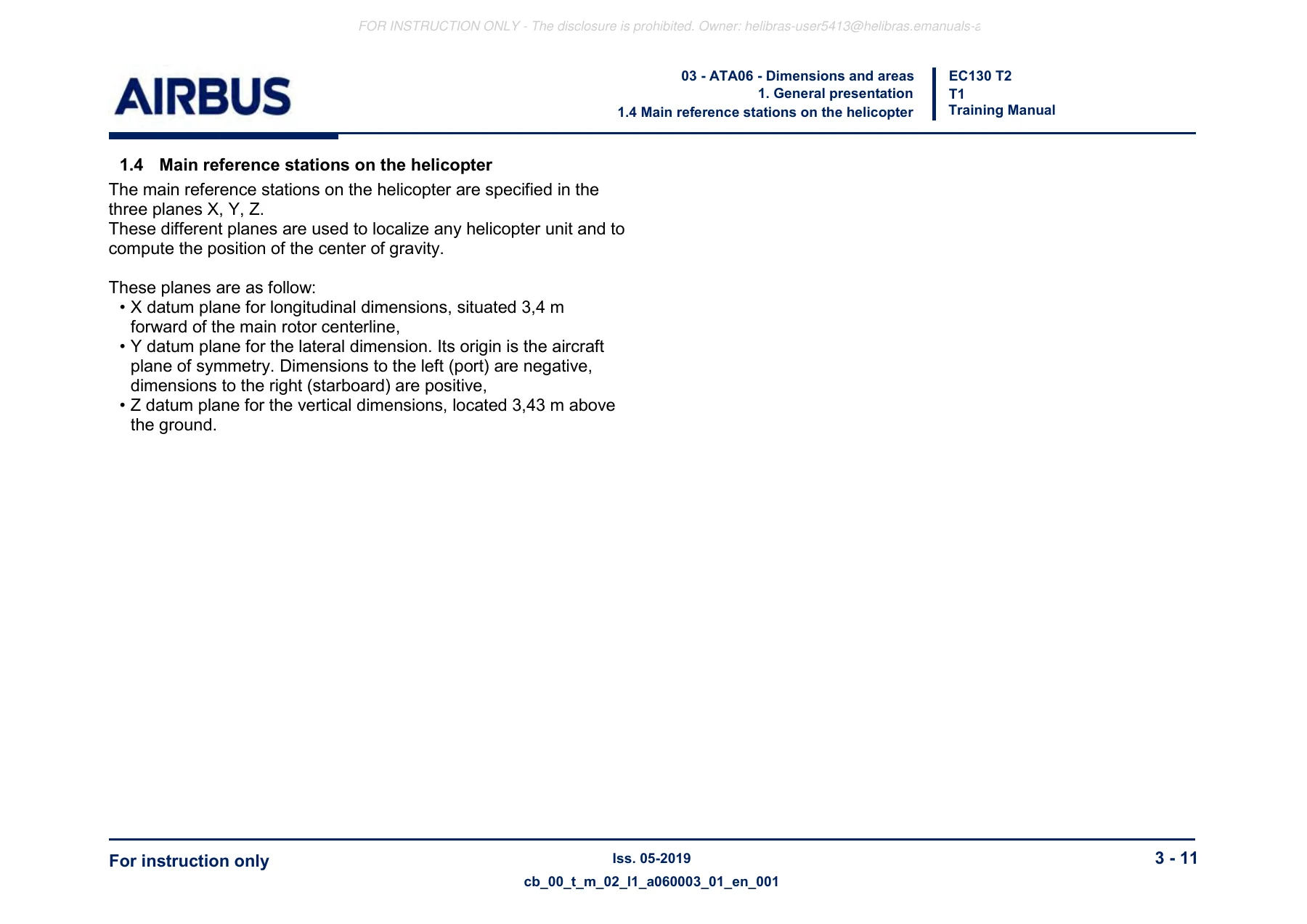 Airbus Helicopters EC130 H130 G500 Training Manual - Full Type Rating PDF Course - Image 3