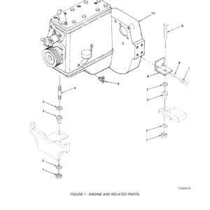 Allis-Chalmers ACC40-24PS100 and ACC40-24PS180 Forklift Repair Parts Manual - 1991 Edition