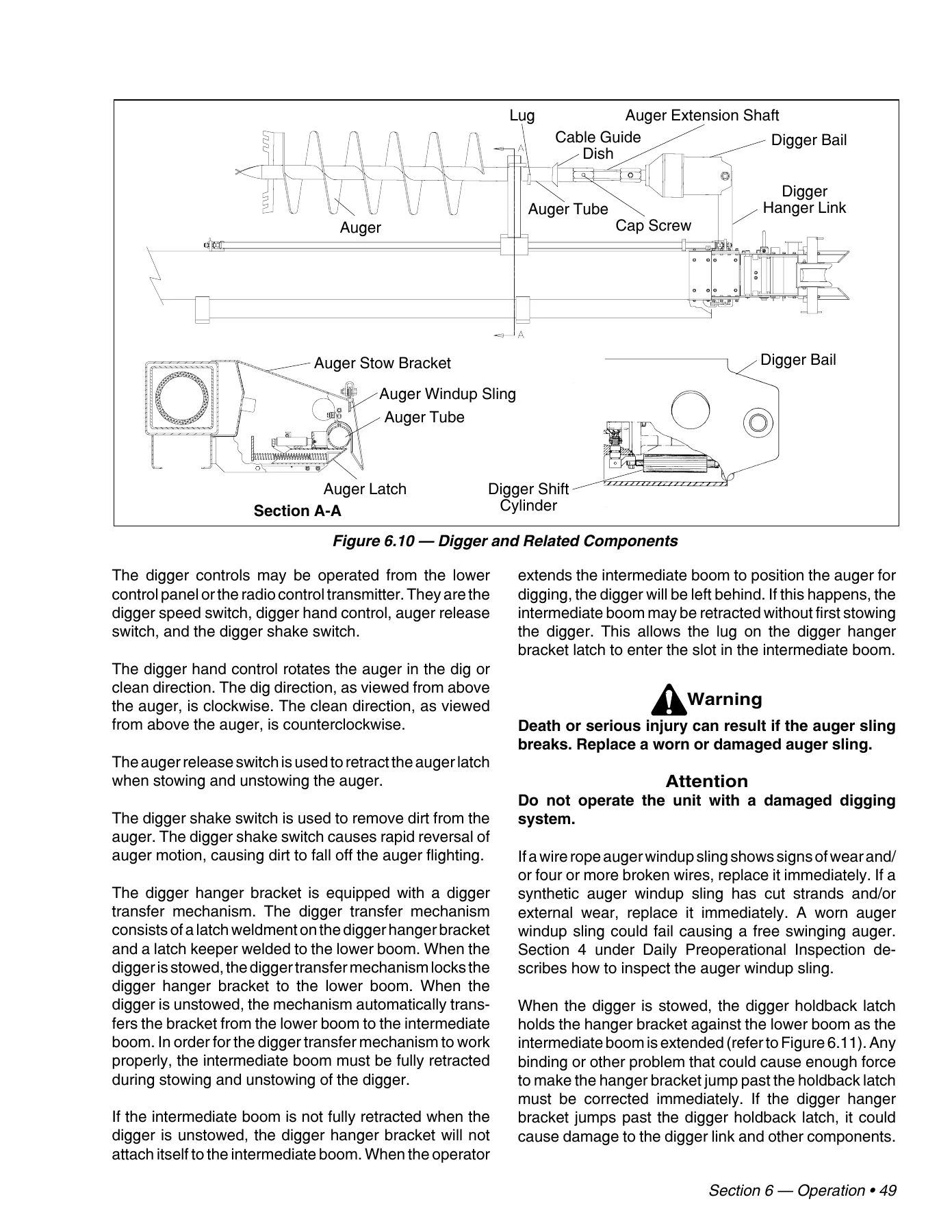 Altec D2000A D3000A D4000A Digger Derrick Operator's Manual - PDF - Image 3