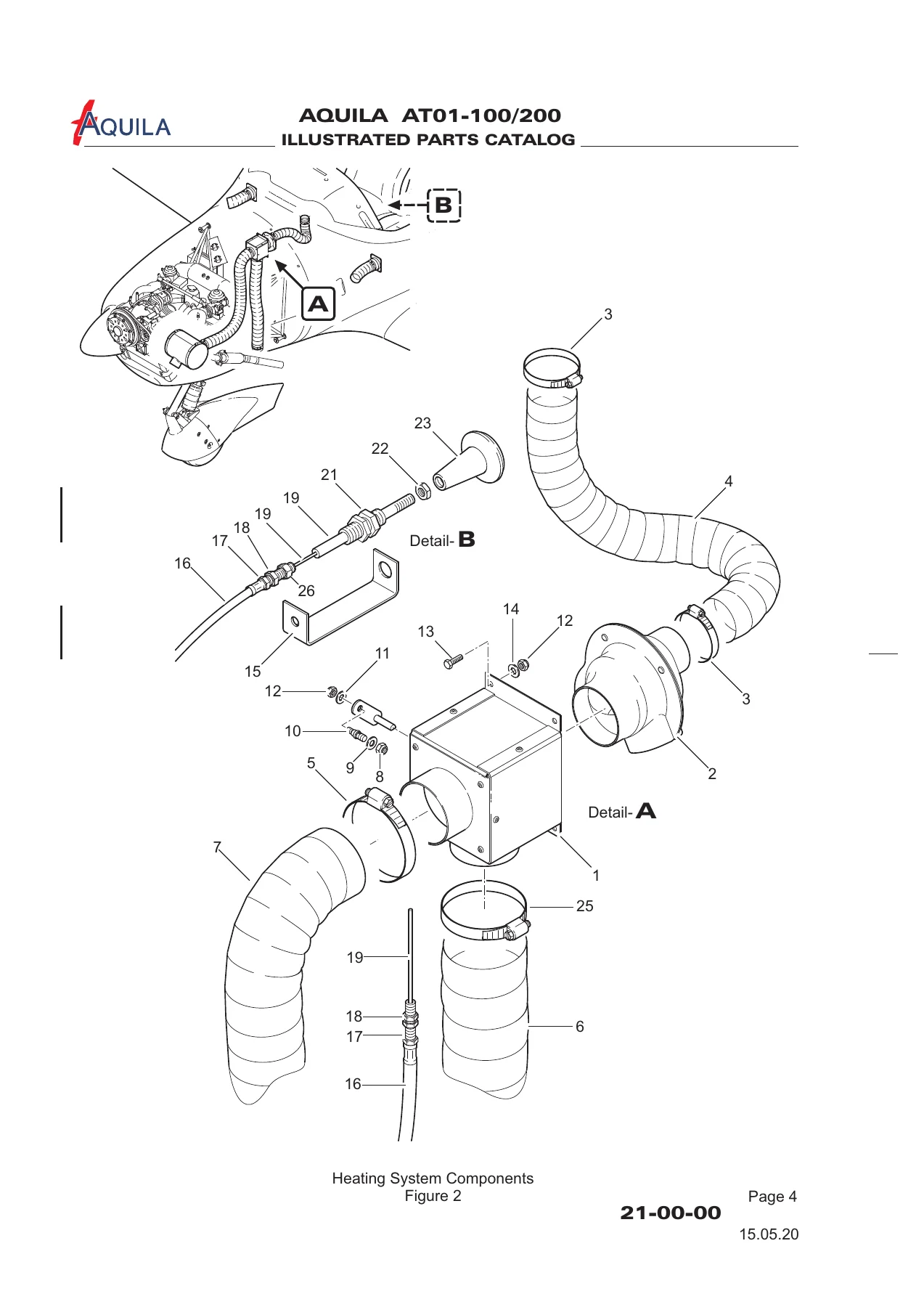 Aquila AT01-100/200 (A211/A212) Illustrated Parts Catalog PC-AT01-1030-110 - Image 2