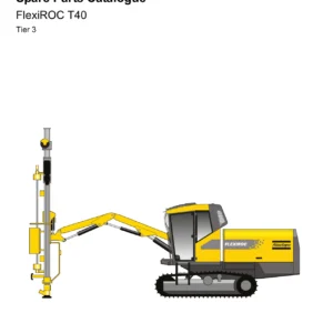 Atlas Copco FlexiROC T40 Tier 3 Spare Parts Catalogue 8992 0074 47 PDF