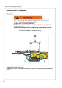 Atlas Copco PowerROC T45 - Instrucciones de Mantenimiento (Español) - PDF