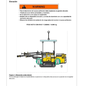 Atlas Copco PowerROC T45 - Instrucciones de Mantenimiento (Español) - PDF