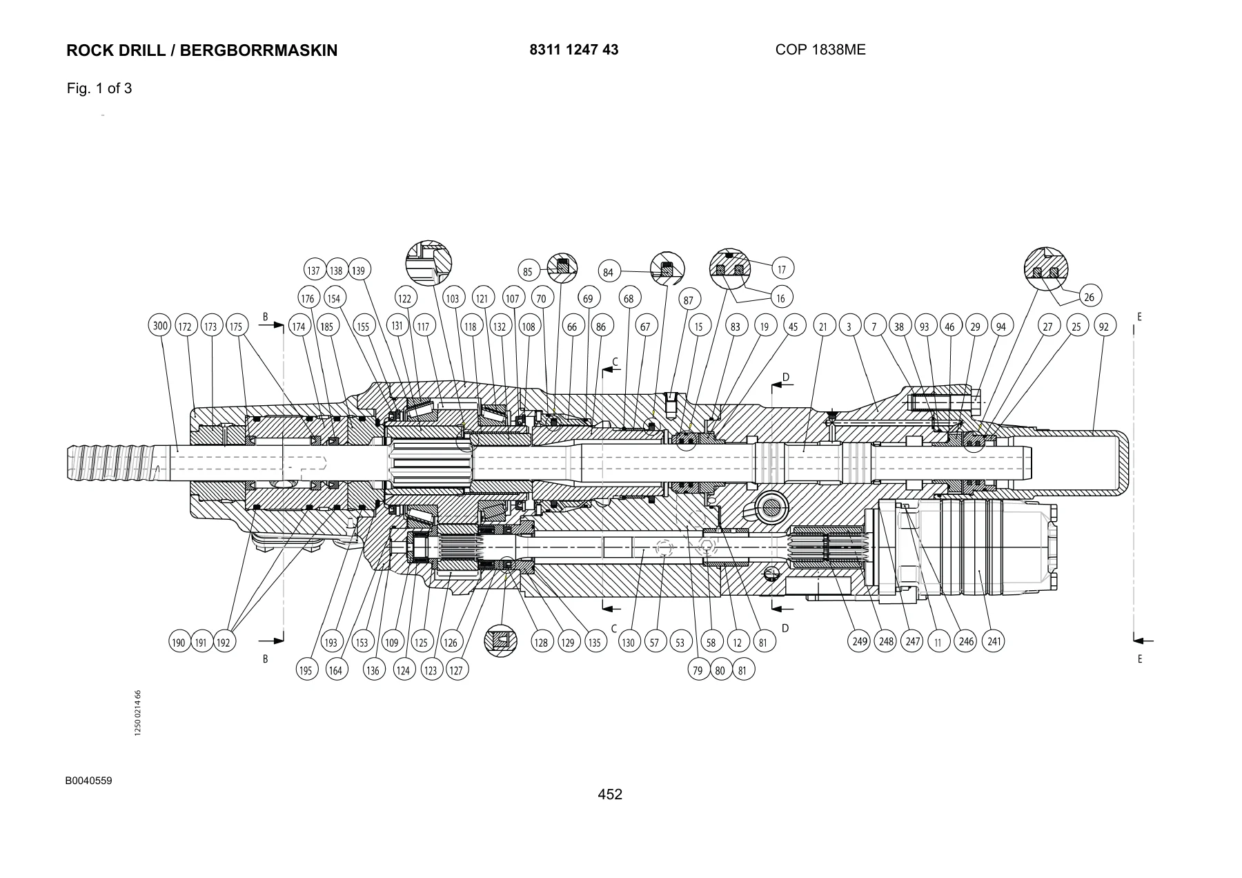 Atlas Copco Simba H157 Spare Parts Catalogue 8991 8097 00 - Image 3