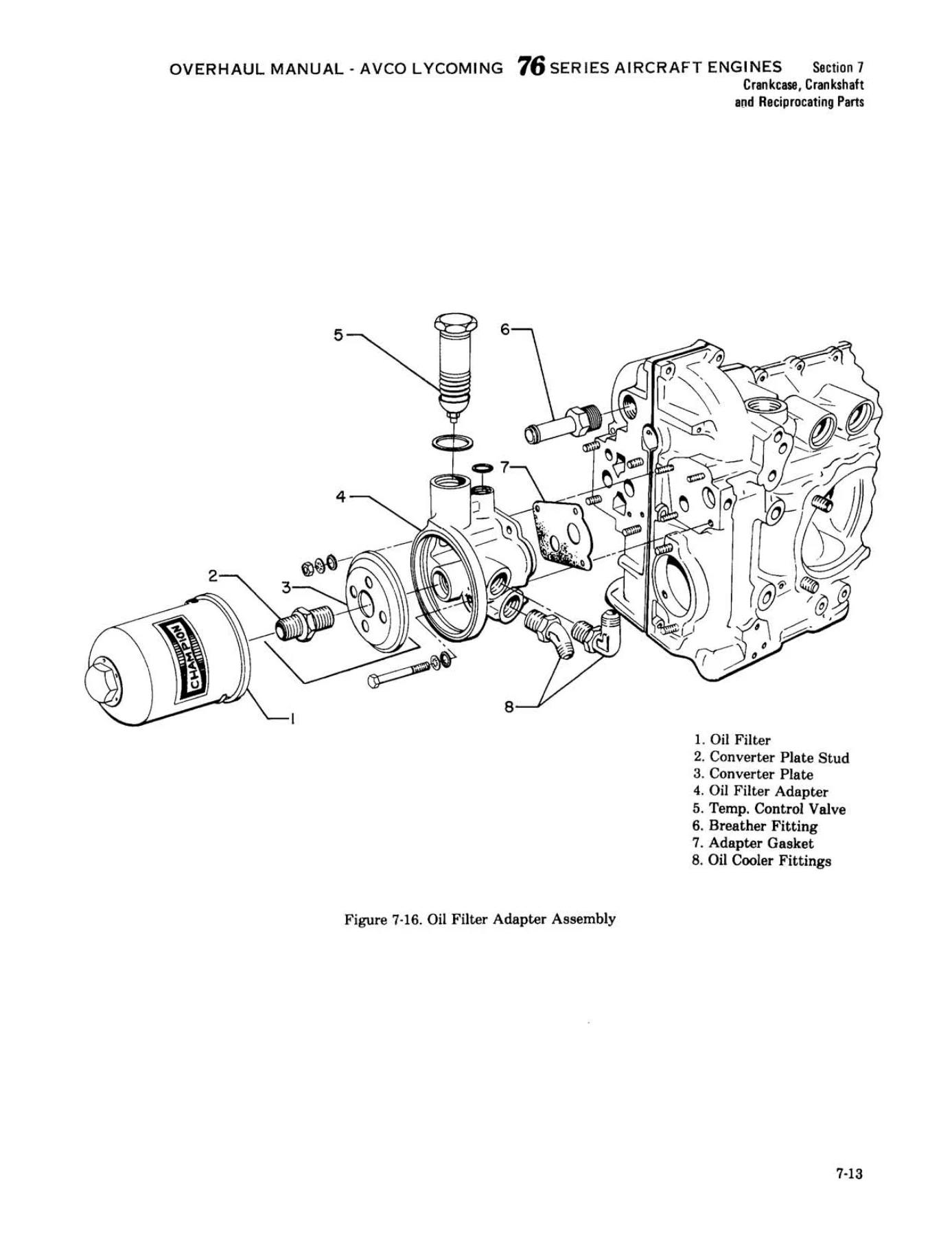 Avco Lycoming 76 Series Engine Overhaul Manual - O-320, O-360, IO-540, TIO-540 PDF (Revised June 1996) - Image 3