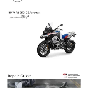 BMW R1250 GS Adventure K51 Repair Guide – Complete Service Manual PDF