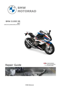 BMW S1000 RR K67 0E21 0E23 0E24 0E20 0E43 Repair Guide Service Manual