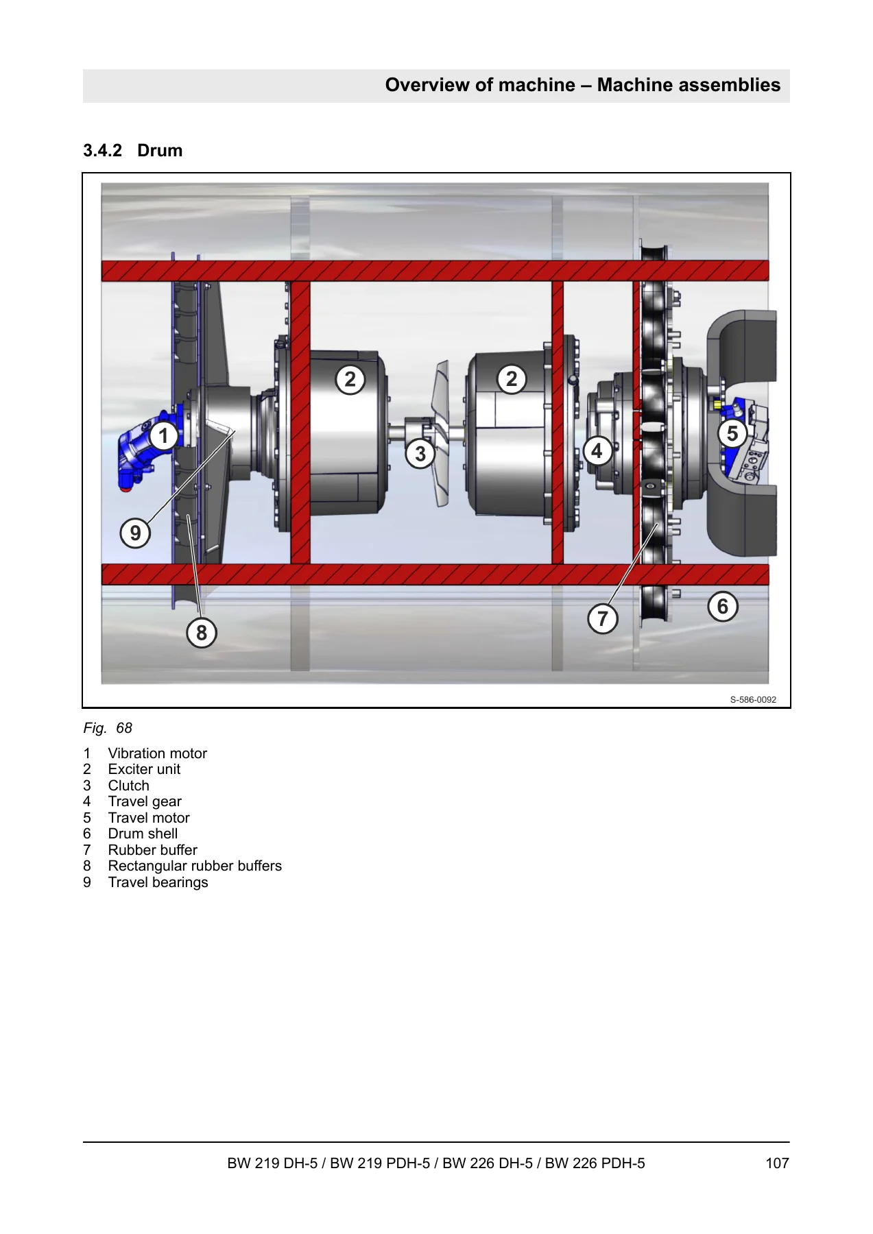 BOMAG BW 219 DH-5 BW 219 PDH-5 BW 226 DH-5 BW 226 PDH-5 Single Drum Roller Service Manual 2018 - Image 3