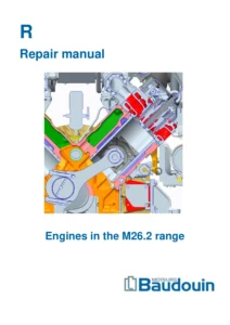 Baudouin M26.2 Series Engines Repair Manual (6M26.2, 8M26.2, 12M26.2)