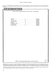 Beechcraft Super 18 E18S E18S-9700 G18S H18 Parts Catalog (414-180154C)
