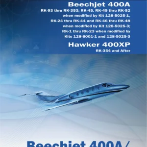 Beechjet 400A / Hawker 400XP (Model 400A) FAA Approved Airplane Flight Manual - PDF