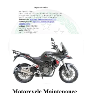 Benelli TRK 251 BJ250-18 Service Manual - Complete Workshop Repair Guide