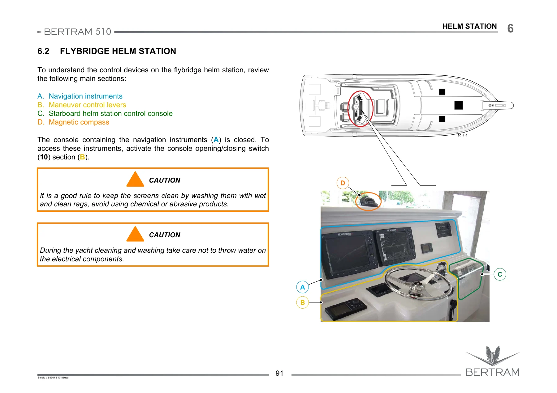Bertram 510 Owner's Manual - Sportfish Yacht PDF Download - Image 3