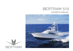 Bertram 510 Owner's Manual - Sportfish Yacht PDF Download