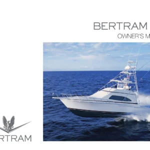 Bertram 510 Owner's Manual - Sportfish Yacht PDF Download