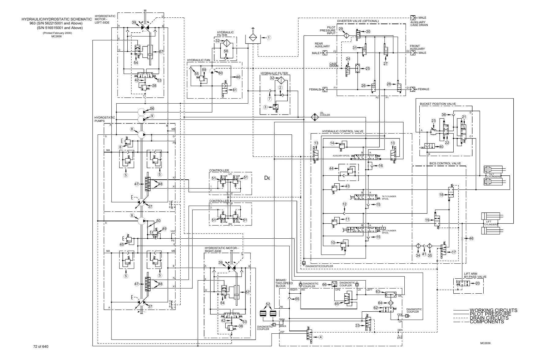 Bobcat 963 Skid-Steer Loader Service Manual - S/N 562215001 & Above / S/N 516515001 & Above - Image 2