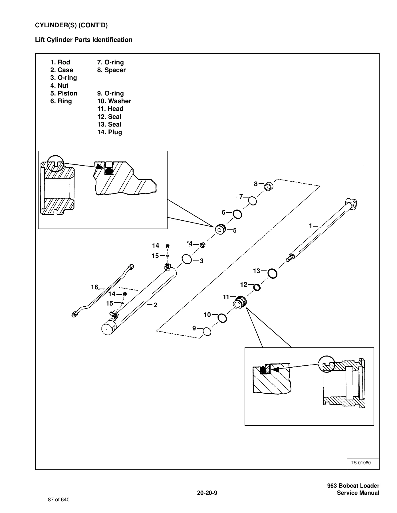 Bobcat 963 Skid-Steer Loader Service Manual - S/N 562215001 & Above / S/N 516515001 & Above - Image 3