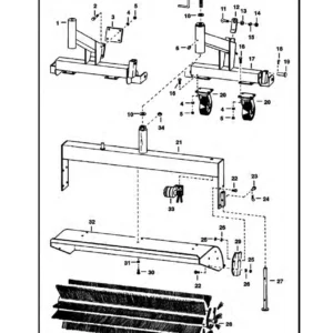 Bobcat Attachments Parts Manual Volume 3 6901461 2014 - Brooms Graders Sprayers Sweepers Water Kits PDF