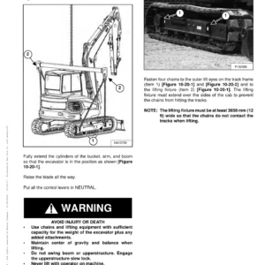 Bobcat E85 Compact Excavator Service Manual - PDF Download