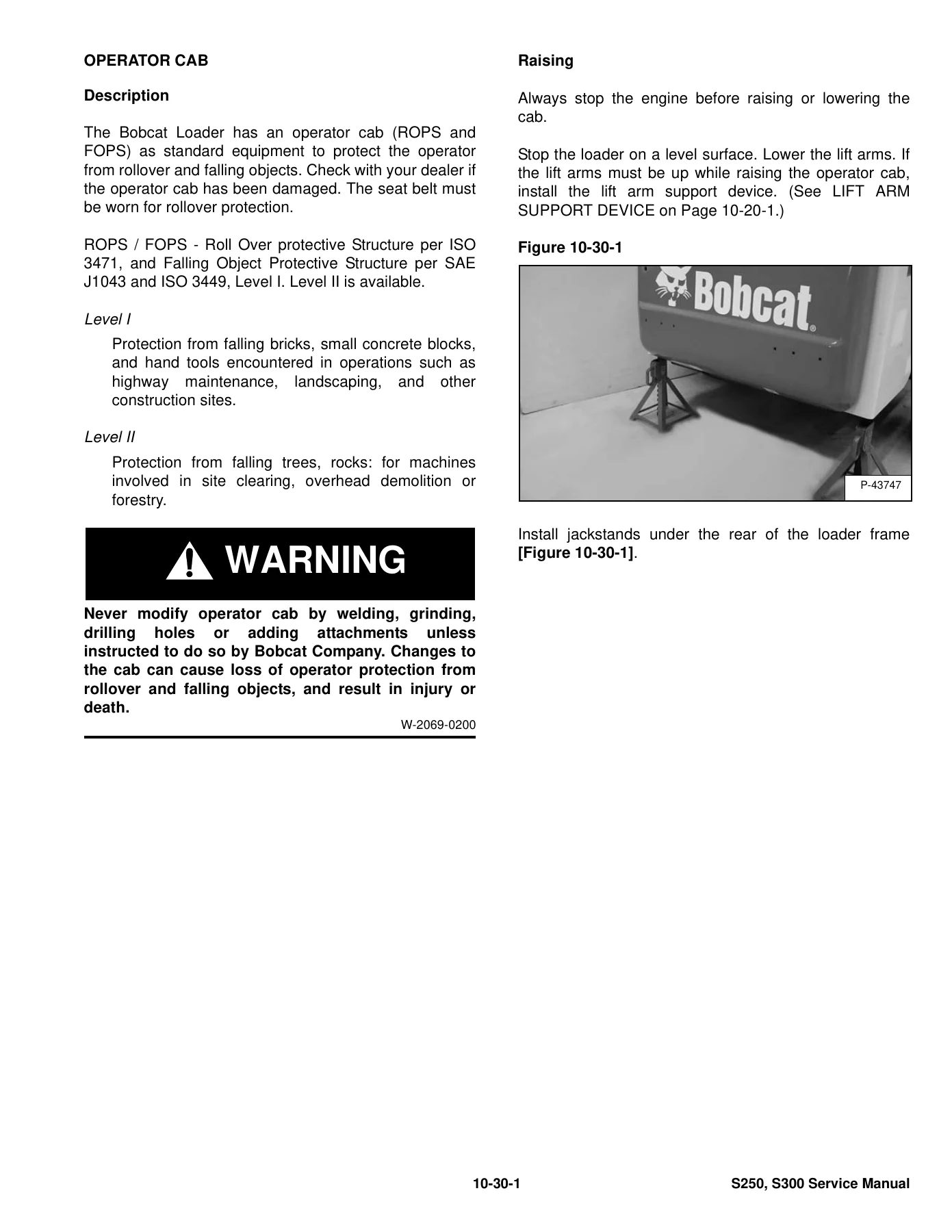 Bobcat S250 & S300 Skid-Steer Loader Service Manual 6904158 - 2008 PDF Repair Guide - Image 2