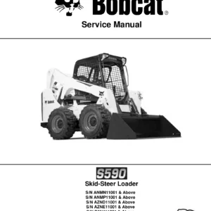Bobcat S590 Skid-Steer Loader Service Manual