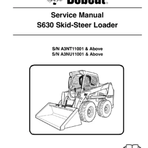 Bobcat S630 Skid-Steer Loader Service Manual 6987160 October 2010