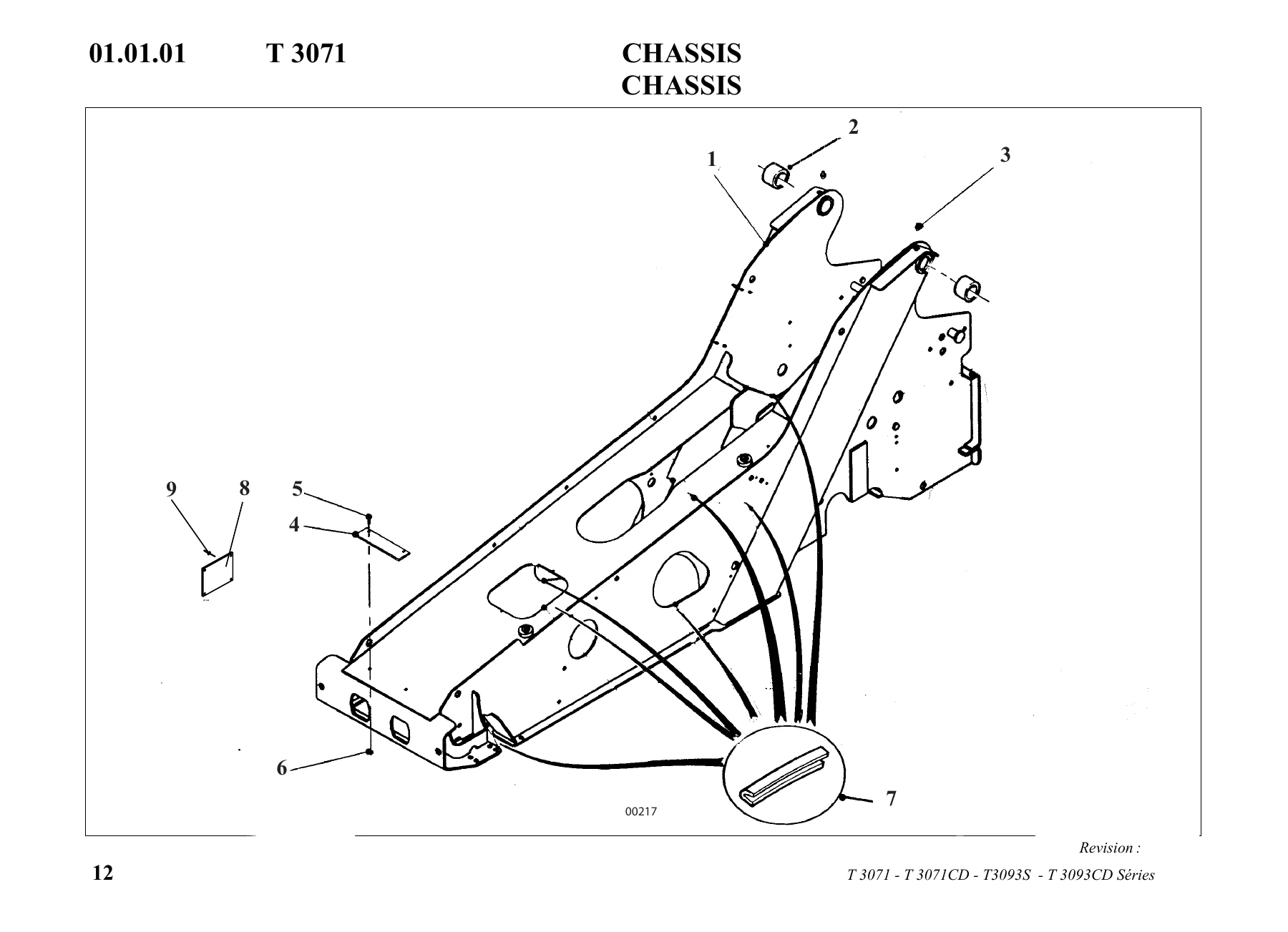 Bobcat T3071 T3093 Spare Parts Catalogue 4850200 Revision F PDF - Image 2