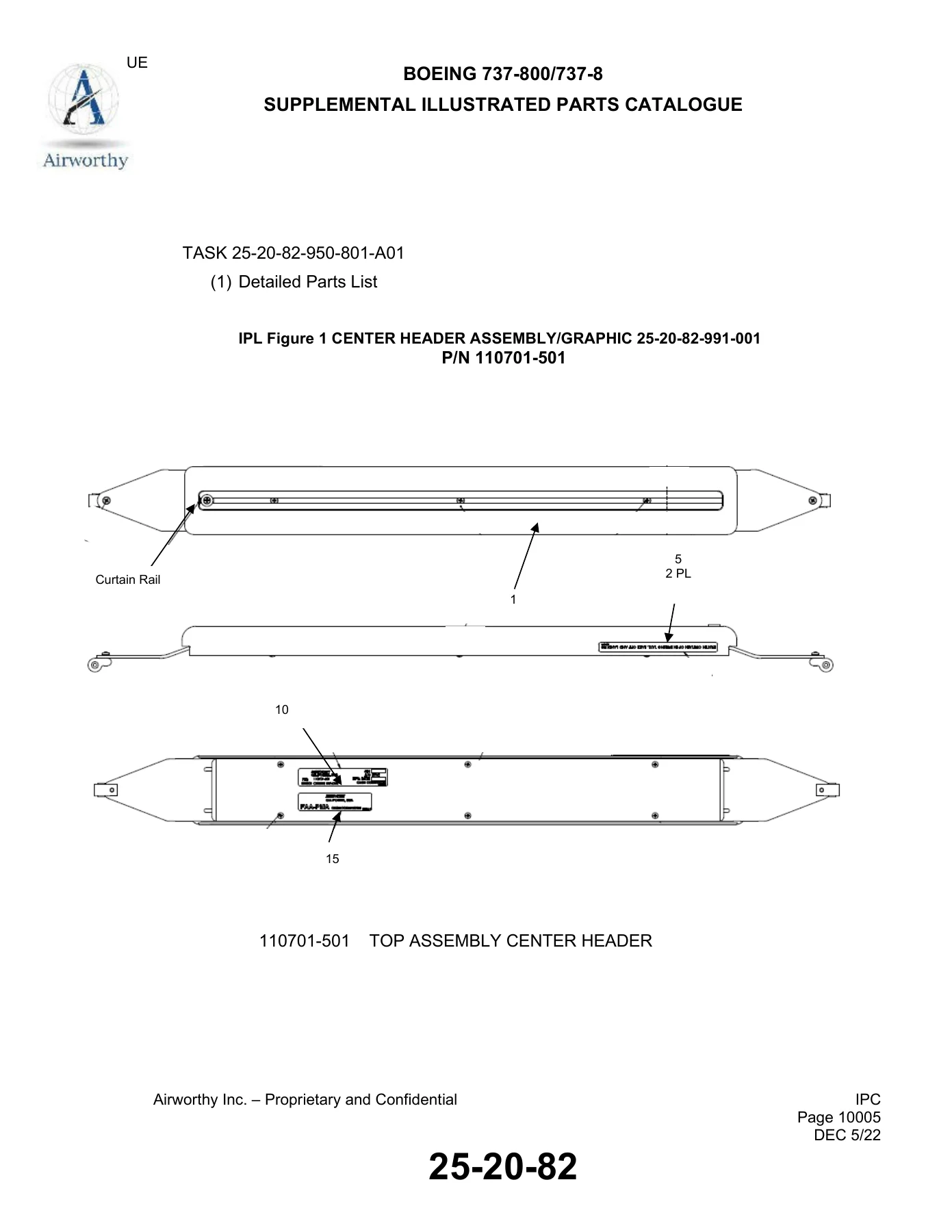 Boeing 737-800 & 737-8 MAX eX1 Center Header Assembly Maintenance Manual Supplement Volume 13 - Image 3