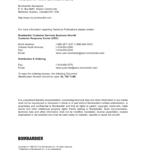 Bombardier Global Express BD-700-1A10 Time Limits & Maintenance Checks Manual - Revision 32