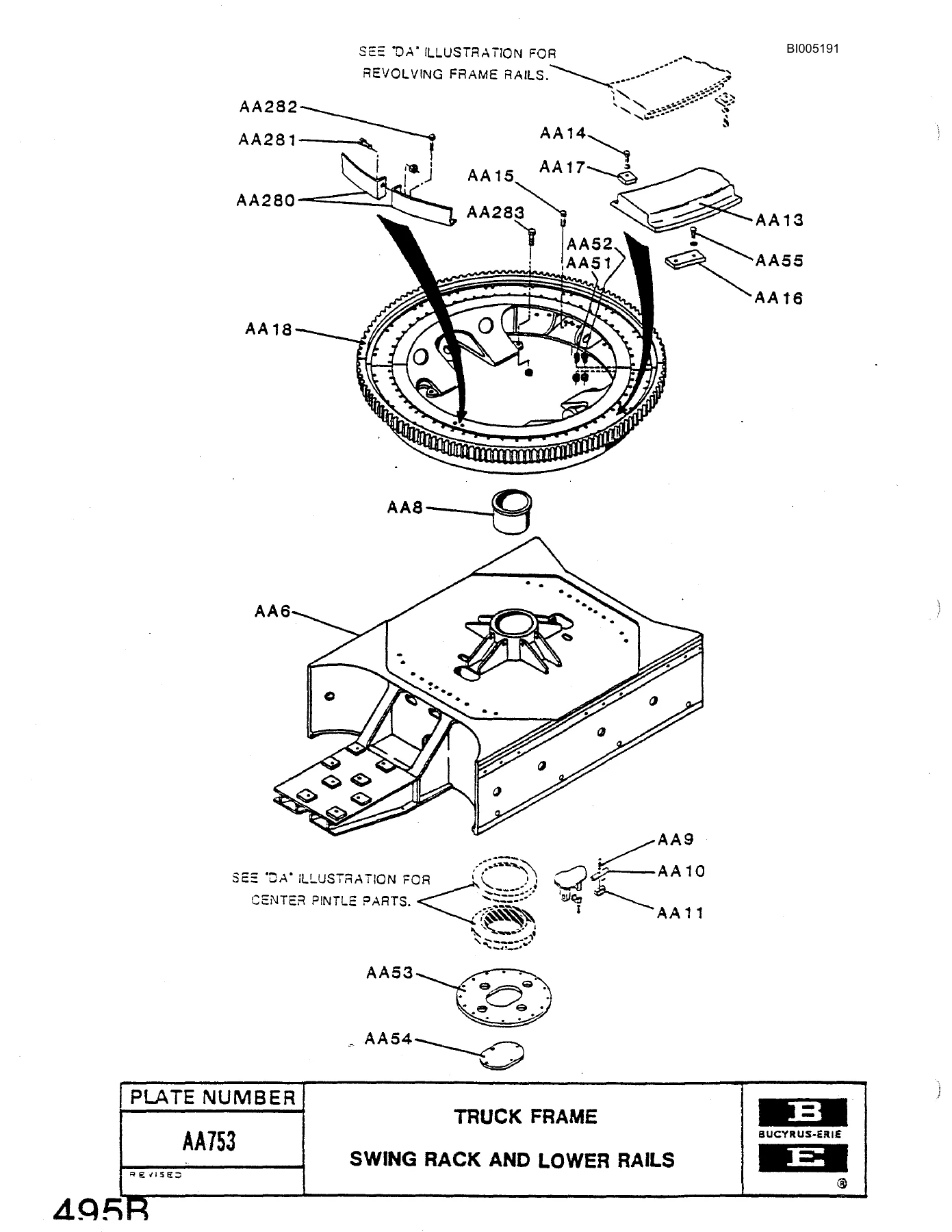 Bucyrus 495BI Shovel Parts Catalog - BI005191 PDF - Image 2
