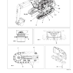 CASE CX210B CX230B CX240B Manual de Servicio Excavadora Hidráulica Español PDF