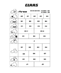 CLAAS ARES 546 556 566 616 626 636 696 Workshop Service Repair Manual PDF