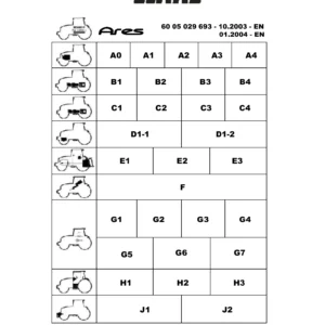 CLAAS ARES 546 556 566 616 626 636 696 Workshop Service Repair Manual PDF