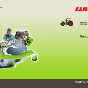 CLAAS Arion 510 520 530 540 610 620 630 640 Manual de Uso del Operador - PDF