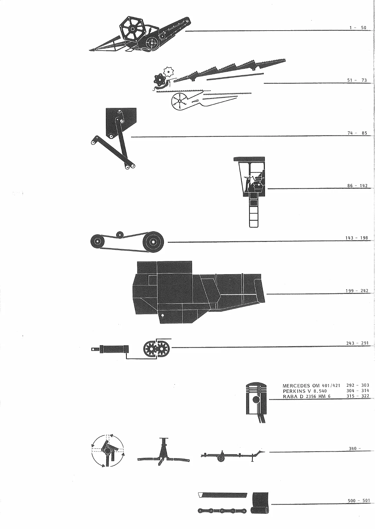 CLAAS Dominator 108 SL/S Spare Parts Catalog 185 675.1 (May 1988) PDF - Image 2