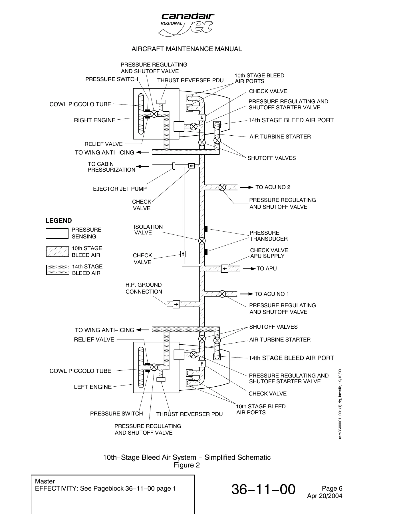 CRJ200 Aircraft Maintenance Manual - Pneumatic System Chapter 36 PDF Download - Image 2