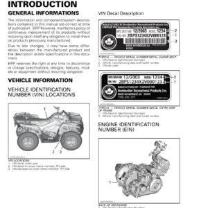 Can-Am Outlander & Renegade ATV Service Manual 2017 - 450 570 650 850 1000R Repair Guide