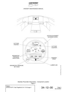 Canadair Regional Jet Chapter 34 Navigation Aircraft Maintenance Manual - December 2005