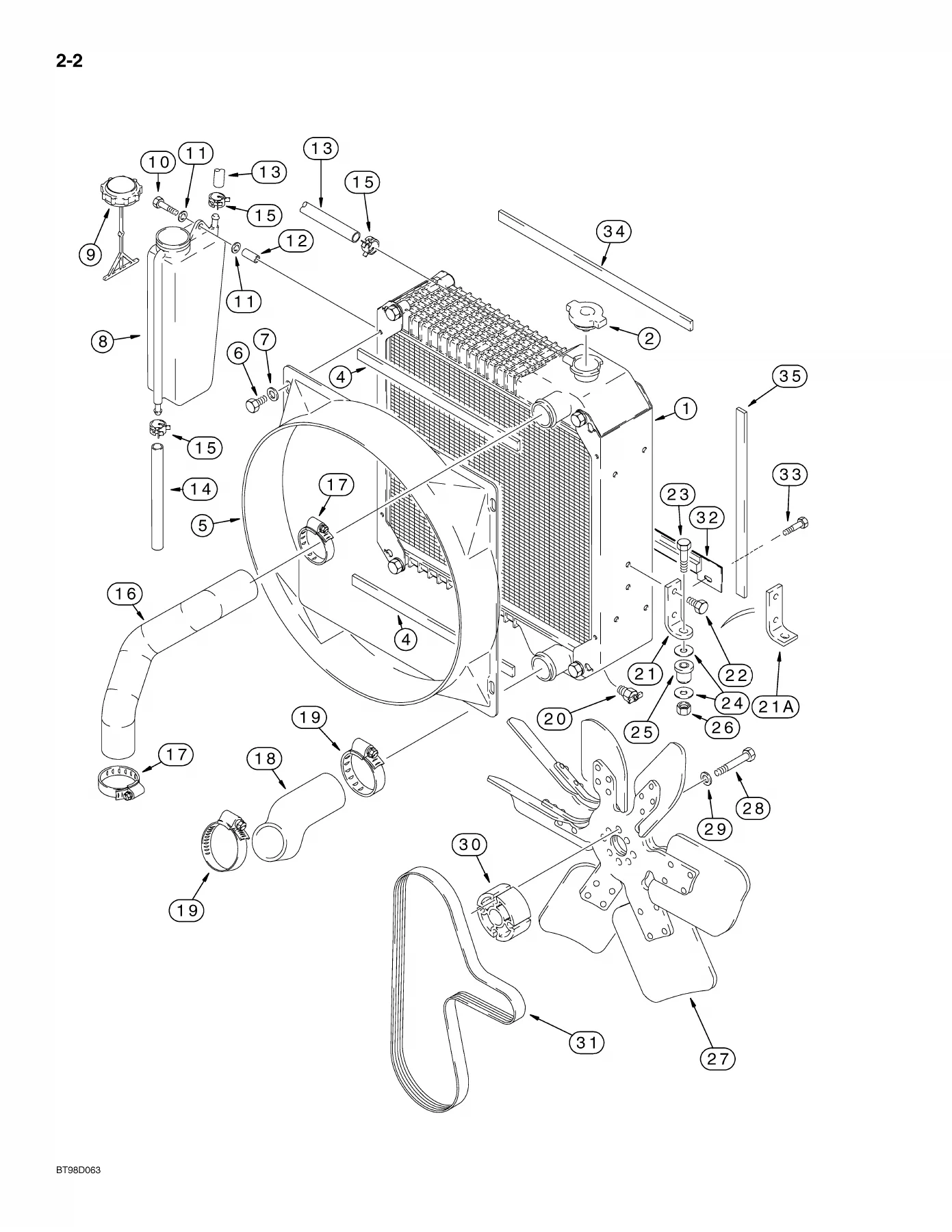 Case 570LXT and 580L Series 2 Backhoe Loader Parts Catalog - Bur 7-3342 PDF Manual - Image 3