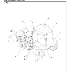 Case 570NXT Tier IV Loader Landscaper Parts Catalog PDF - Print No. 84599858