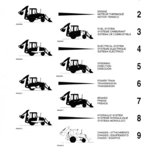 Case 580M Loader Backhoe Parts Catalog Manual - Bur 7-6080