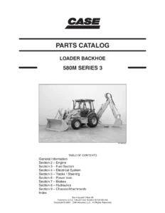 Case 580M Series 3 Loader Backhoe Parts Catalog 87632283 - PDF Download