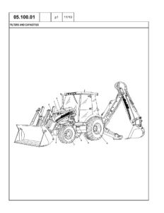 Case 580N 580SN 580SN WT 590SN Tractor Loader Backhoe Parts Catalog 84300161 February 2011