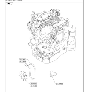 Case 580N 580SN 580SNWT 590SN Tier 4A Backhoe Loader Parts Catalog - May 2012 PDF