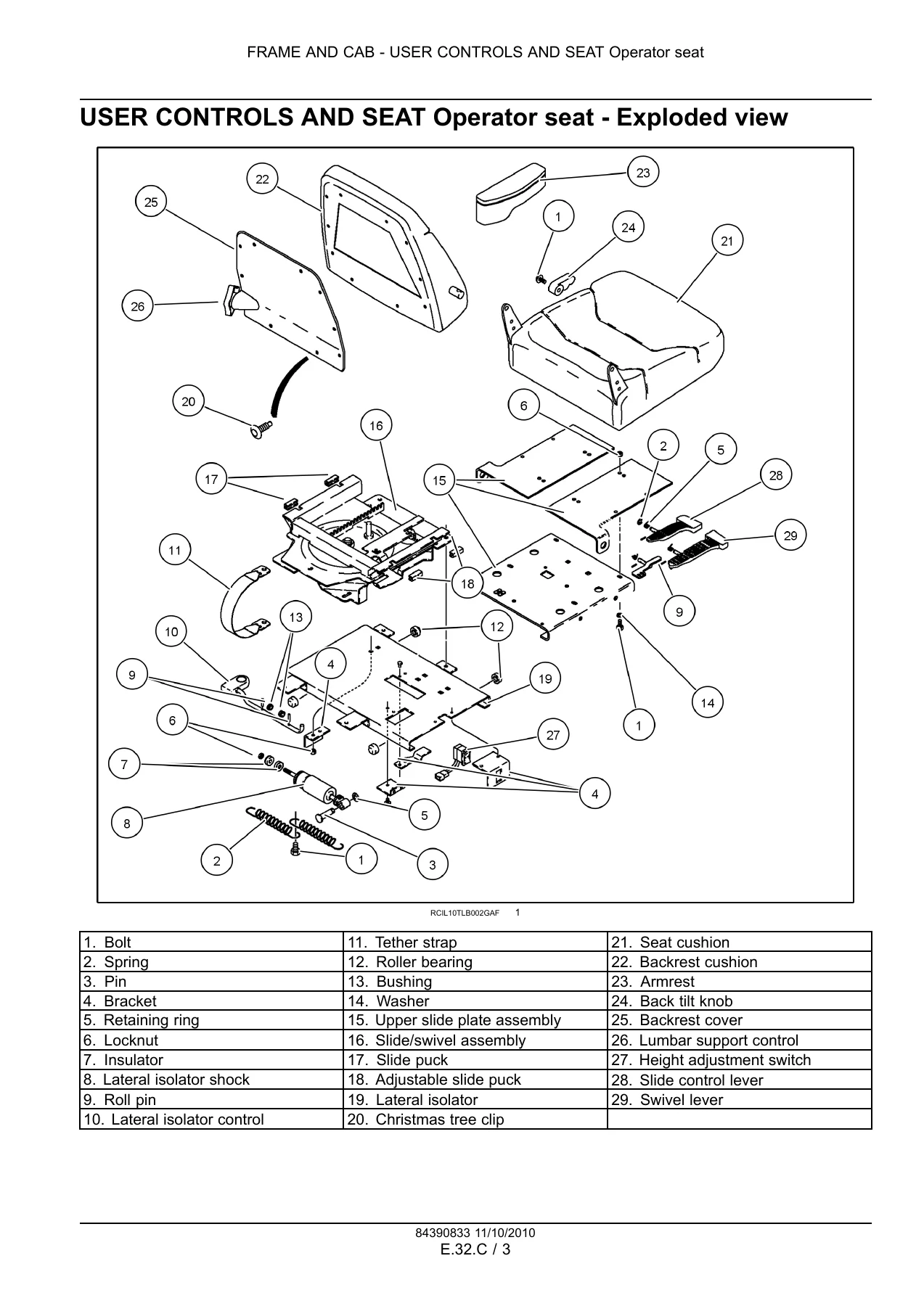 Case 580N 580SN-WT 580SN 590SN Loader Backhoe Service Manual 2010 - Sections E F H J - Image 3