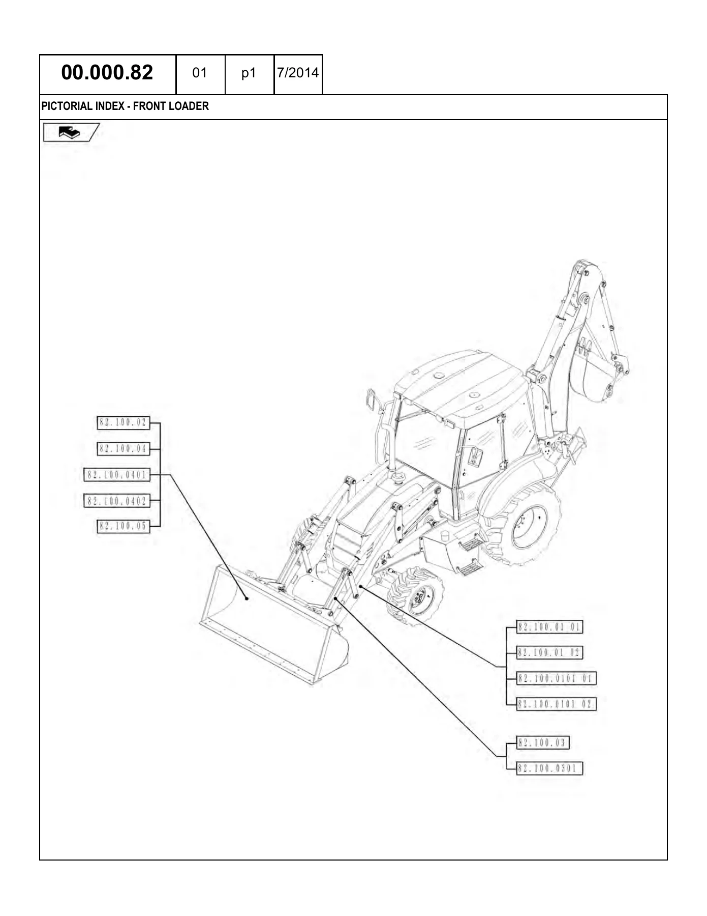 Case 580N Tier IV A Tractor Loader Backhoe Parts Catalog 47761748 (August 2014) PDF - Image 3