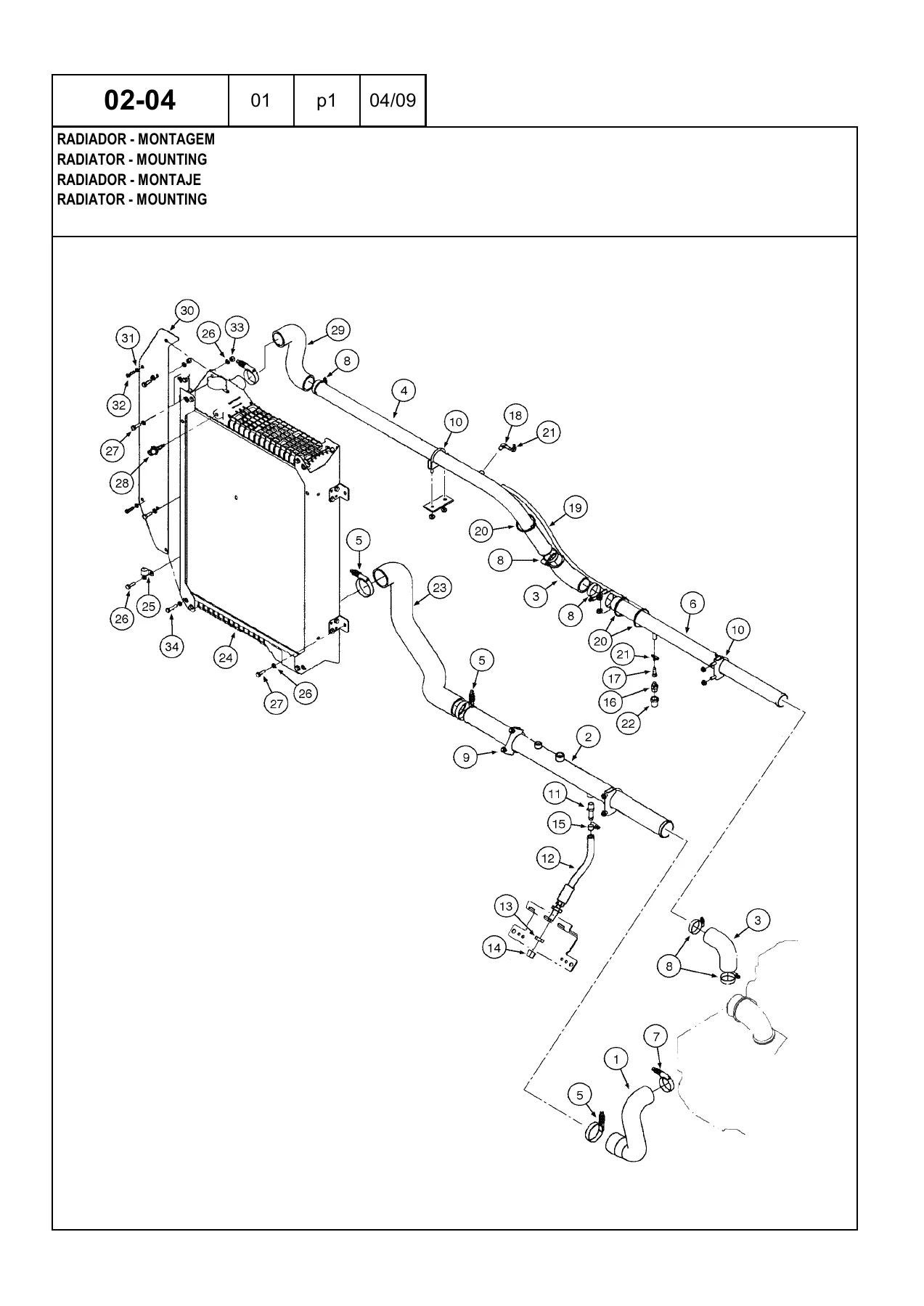 Case 721E Articulated Loader Parts Catalog 2009 - PDF Parts Manual 84243353 - Image 3