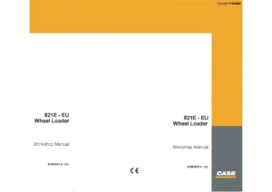 Case 821E Wheel Loader Service Workshop Manual 87551879A PDF
